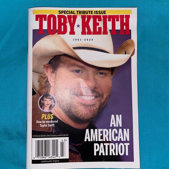 Toby Keith Tribute Issue mini magazine August 2024 - Picture 6 of 7